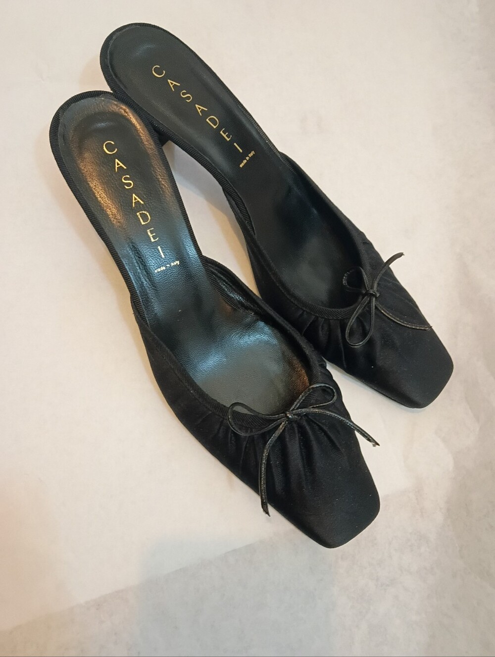 Casadei Luxury mules Heels Size 8.5